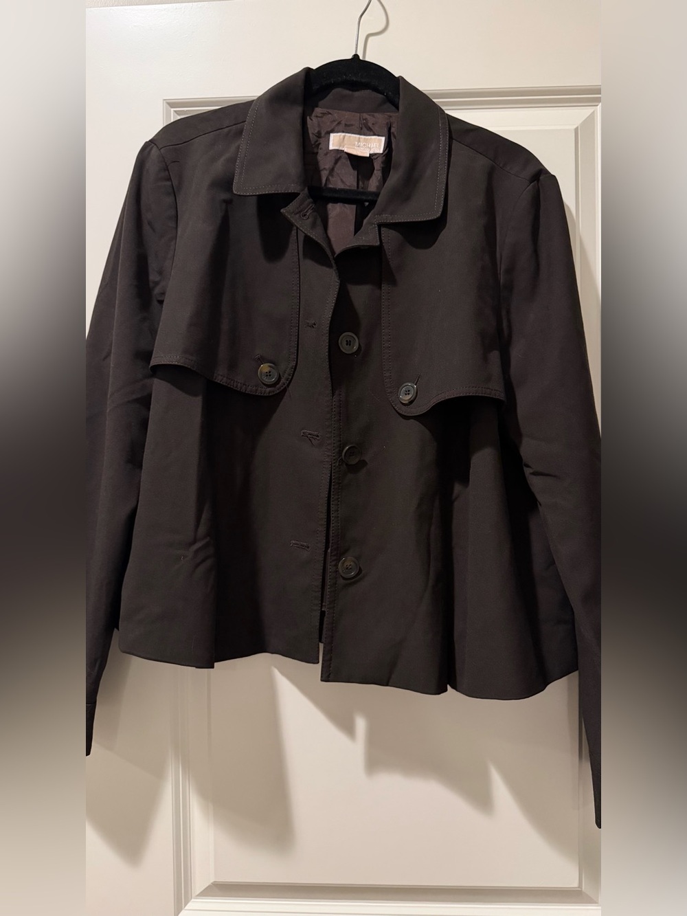MICHAEL Michael Kors Cropped Trench Jacket